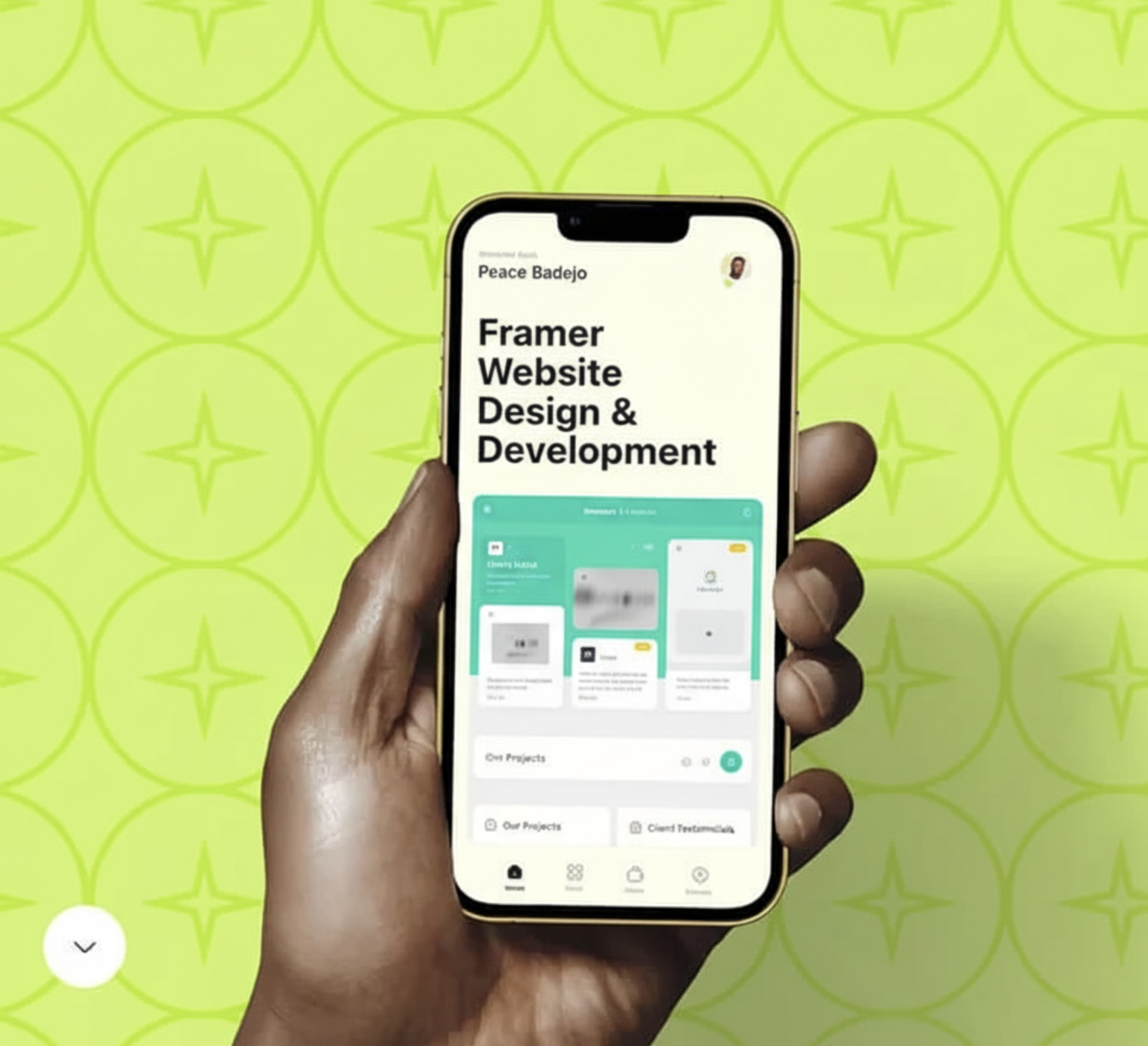 Framer website design and development